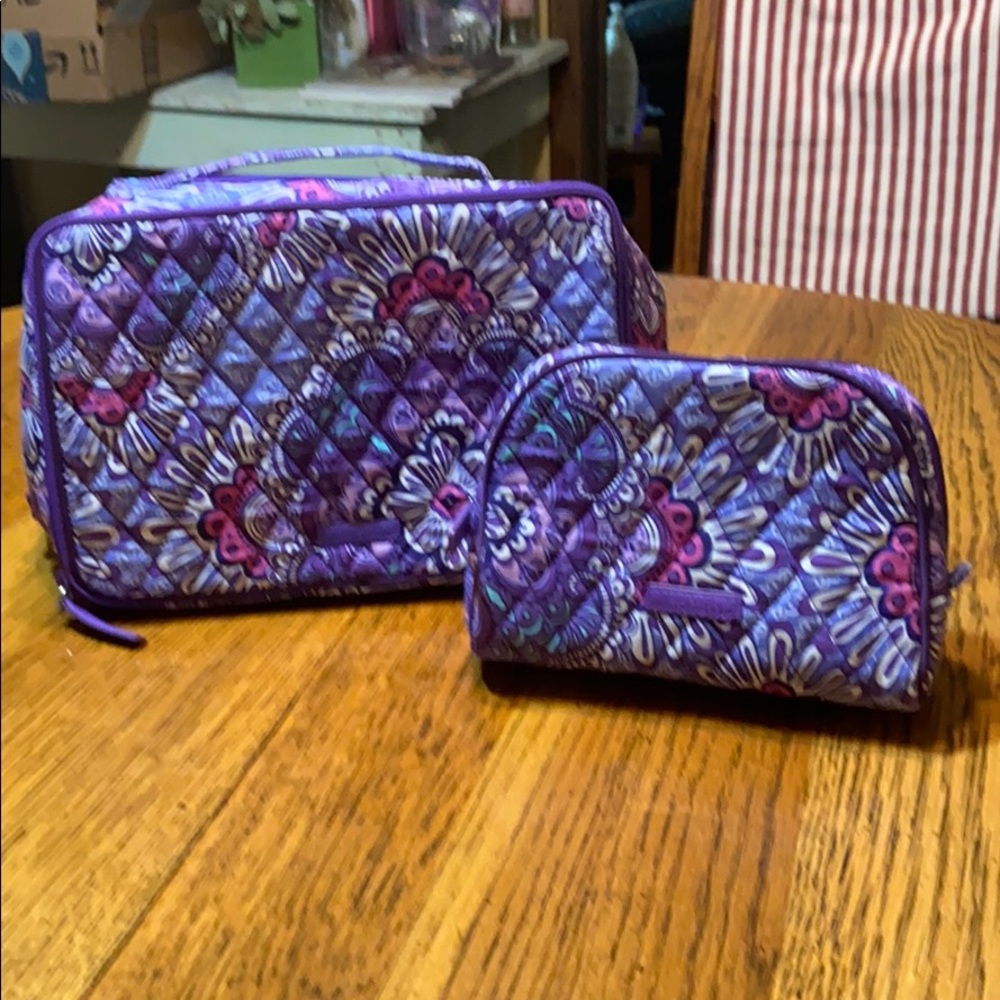 Vera Bradley Toiletry bag and Cosmetic bag
